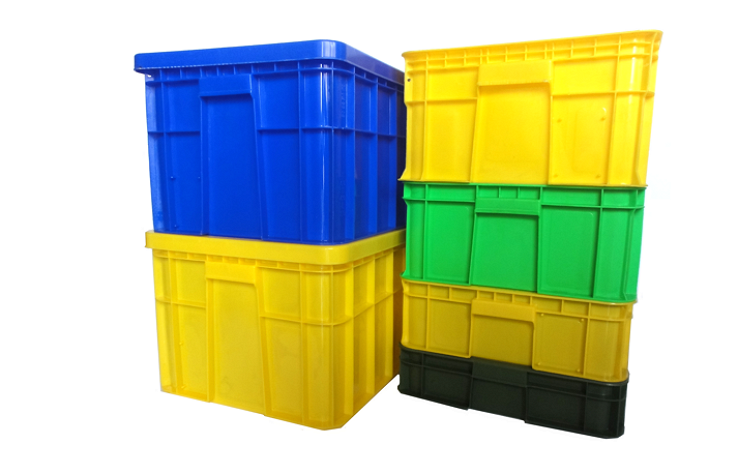 塑膠儲運箱-沛澄塑膠箱 塑膠籃 物流台車 塑膠棧板