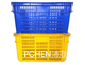 鐵柄搬運籃 中鐵柄 小鐵柄 鐵柄柑桔籃 鐵柄香蕉籃 鐵柄矮香蕉 鐵柄木瓜箱-沛澄實業股份有限公司