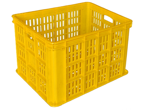 CA-10 柑橘籃A -沛澄 鐵柄籃 物流籃 塑膠箱籃