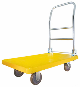 FP-80500H FP-90600H手推車-沛澄塑膠箱籃 塑膠棧板 物流台車