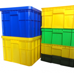 PTC塑膠儲運箱系列-沛澄塑膠箱籃 塑膠棧板 物流台車