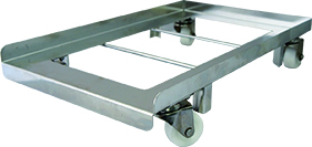 TTS-6243 白鐵台車(不鏽鋼)-沛澄塑膠箱籃 塑膠棧板 物流台車