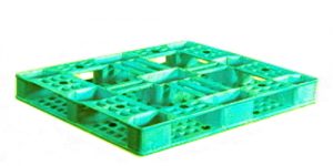 HP-1210-126田字型塑膠棧板-沛澄塑膠箱籃 塑膠棧板 物流台車