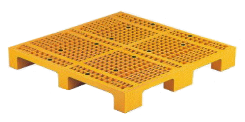 NSP-1210-140-N塑膠棧板-單面型四方插網面塑膠棧板-沛澄塑膠箱 物流台車 塑膠棧板