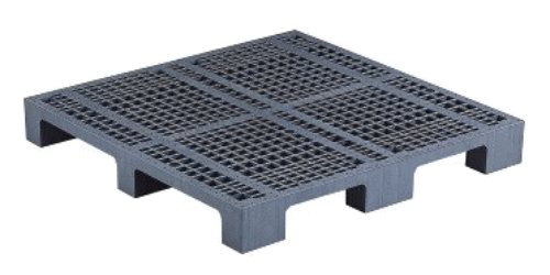 NSP-1210-140塑膠棧板-單面型四方插網面塑膠棧板-沛澄塑膠箱 物流台車 塑膠棧板