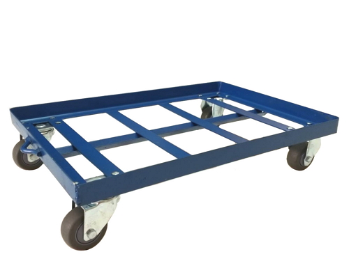 TR-6243鐵製台車-沛澄塑膠箱籃 塑膠棧板 物流台車