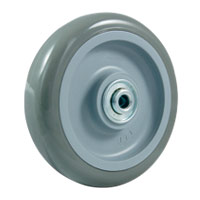 5PP灰輪 5"PP灰輪-沛澄物流台車 烏龜車 手推車