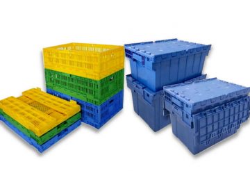 掀蓋式物流箱 折合式物流箱 超商物流箱 摺合籃 折合搬運箱 折合儲運箱-沛澄塑膠箱籃