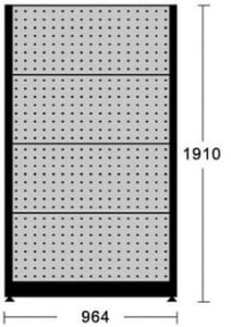 KR獨立型物料架規格-四層